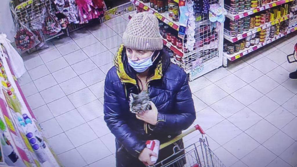 Женщину с котом объявили в розыск. Фото: МВД Карелии