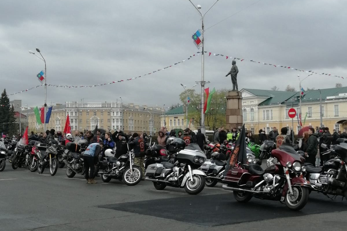 Мотосезон открылся в Петрозаводске. Мотоциклисты, мотоцикл, ГИБДД, Госавтоинспекция