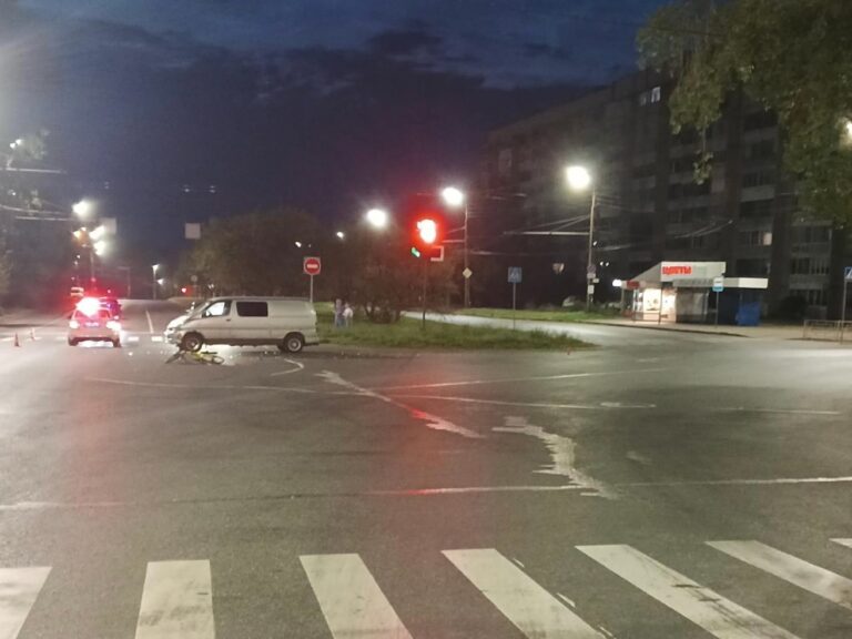 Велосипедиста сбили в Петрозаводске