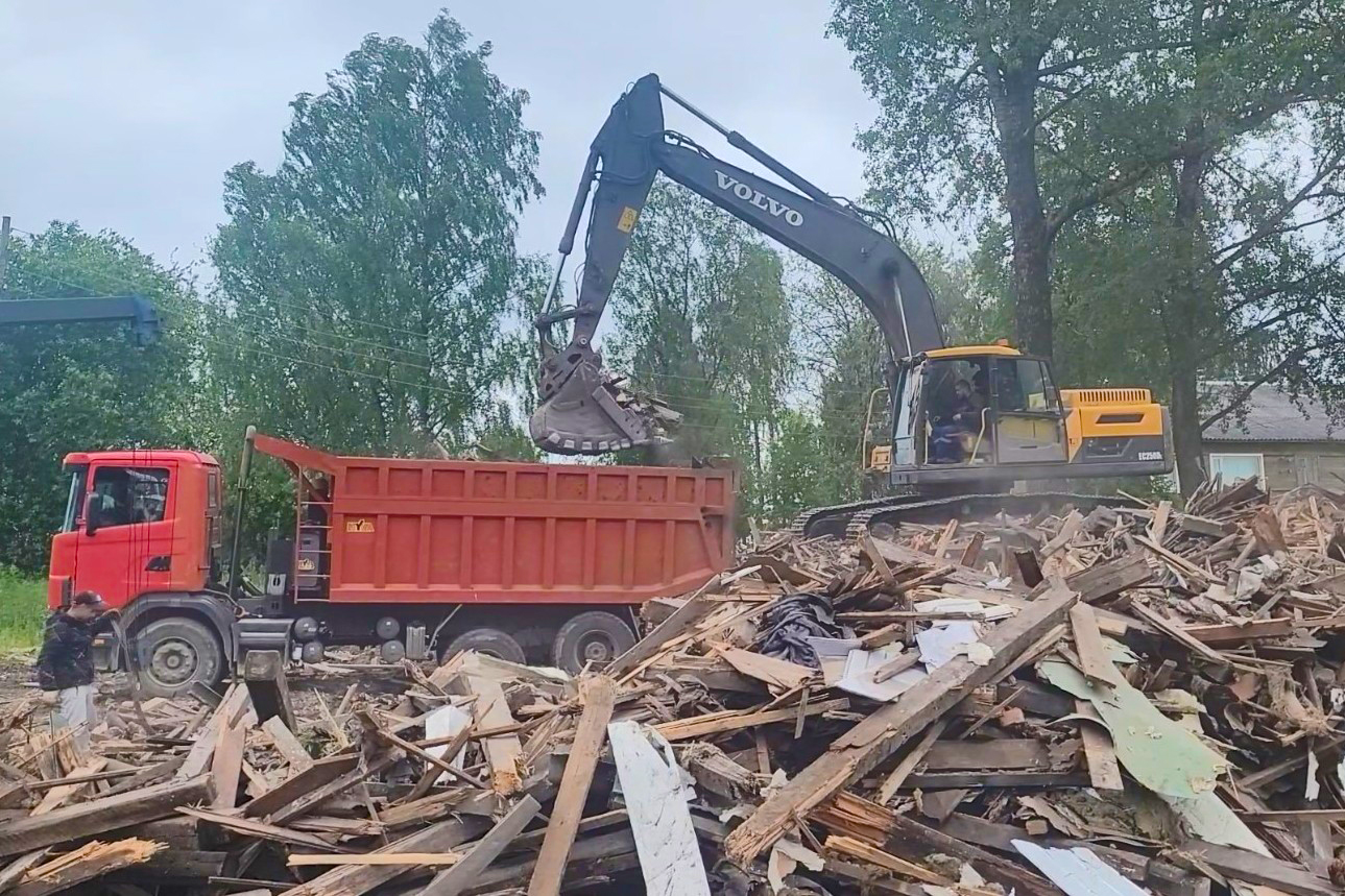 Семь авариек снесли сегодня в Суоярви