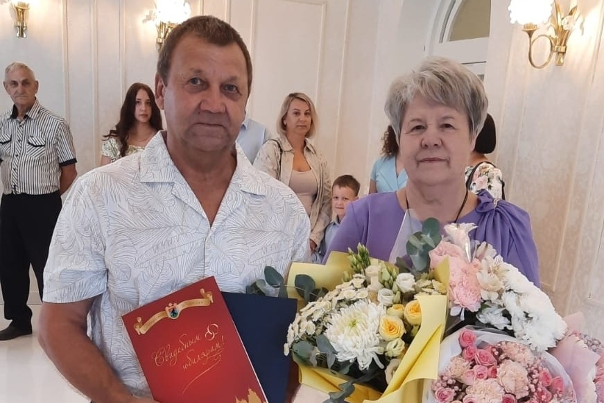 50 лет совместной жизни отметила пара из Петрозаводска