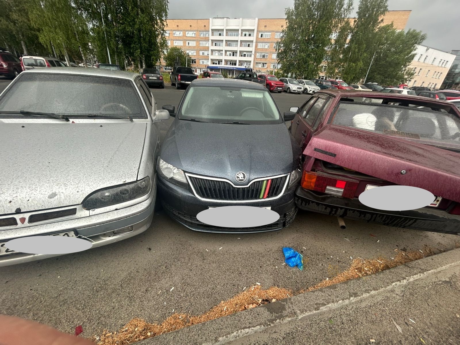 Массовая авария произошла сегодня утром в Петрозаводске