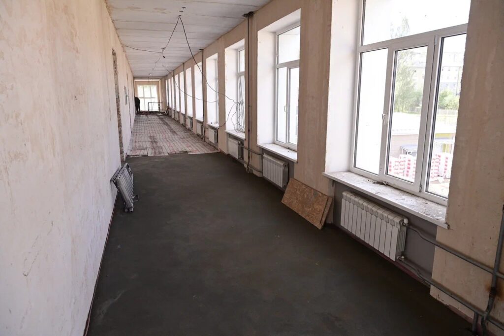 В удаленных школах Петрозаводска продолжается капитальный ремонт