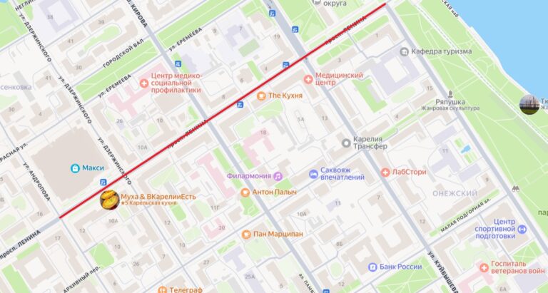 Проспект Ленина начали ремонтировать в Петрозаводске