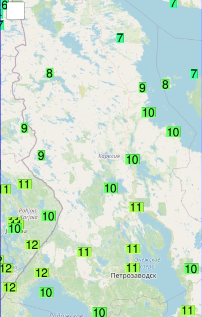 Петрозаводск перекрыл температурный рекорд 1957 года