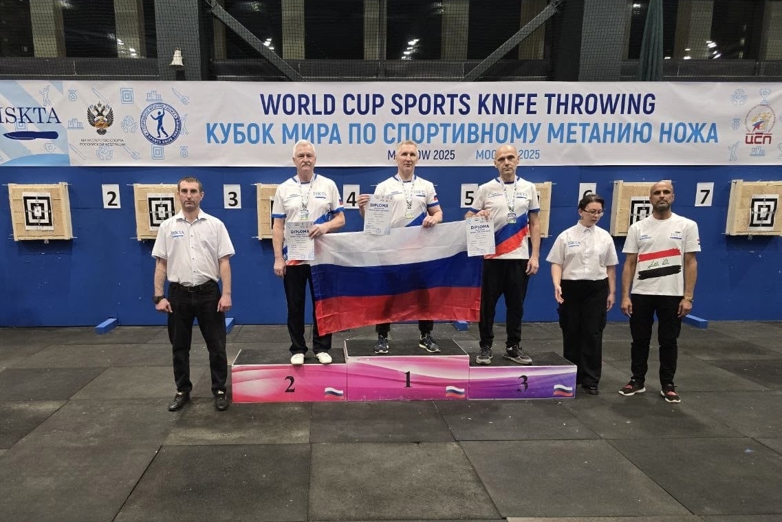 Спортсмен из Карелии стал обладателем Кубка мира в метании ножа