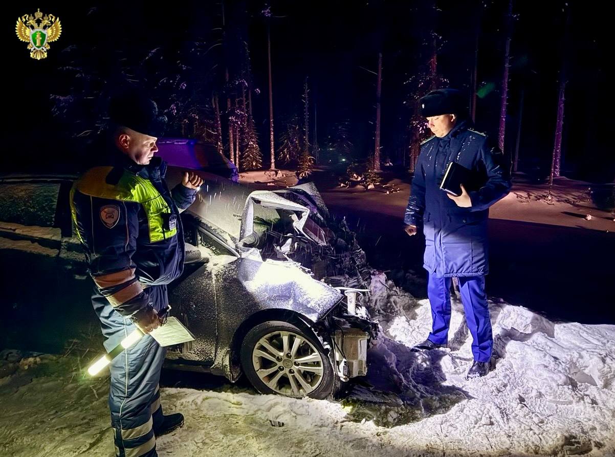 Прокуратура Карелии заинтересовалась аварией с девятью пострадавшими