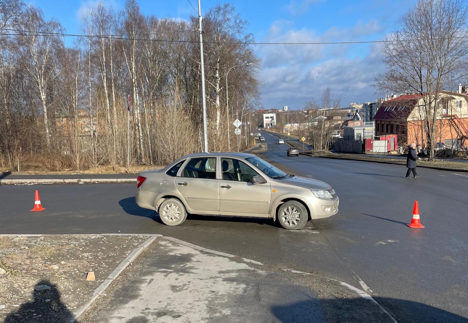 Молодой водитель сбил пенсионерку в Петрозаводске
