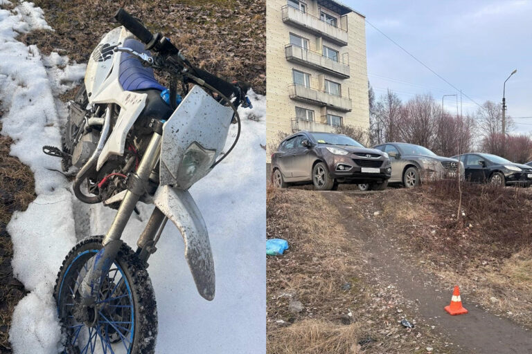 В Карелии подросток на мотоцикле сбил 14-летнюю девочку