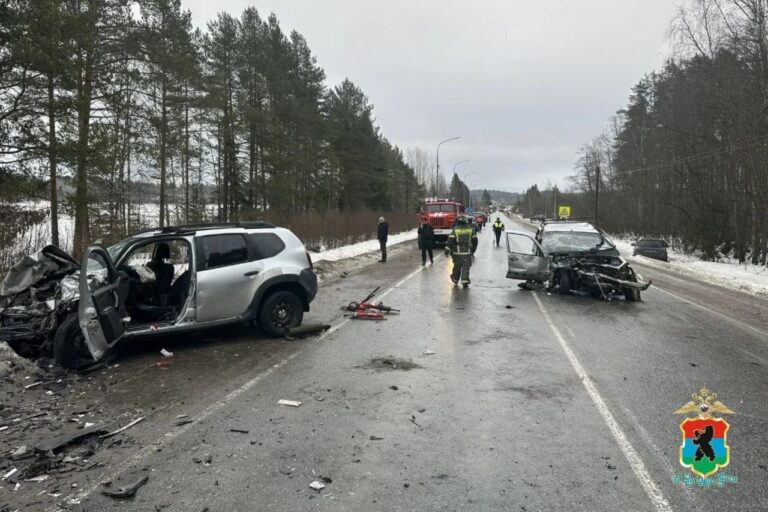 Массовая авария с погибшим произошла в Карелии