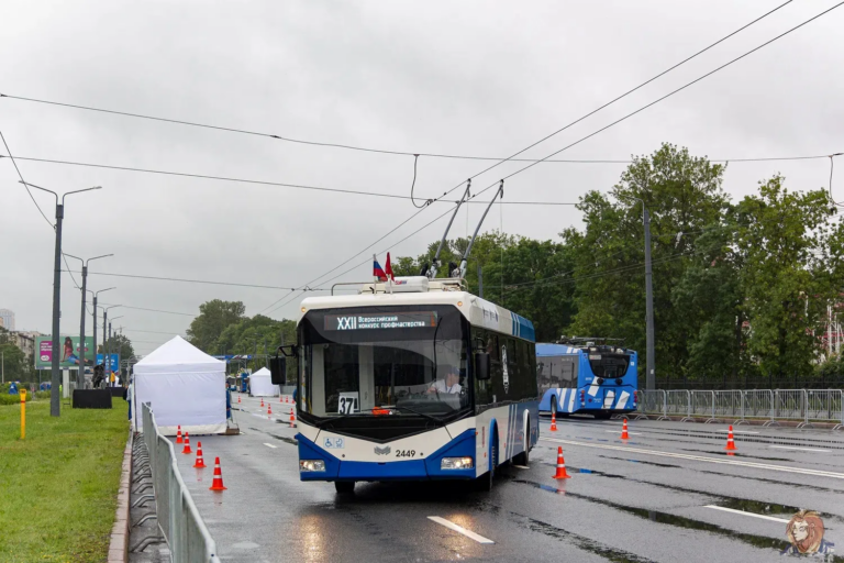 Водитель троллейбуса из Петрозаводска выступила на всероссийском конкурсе