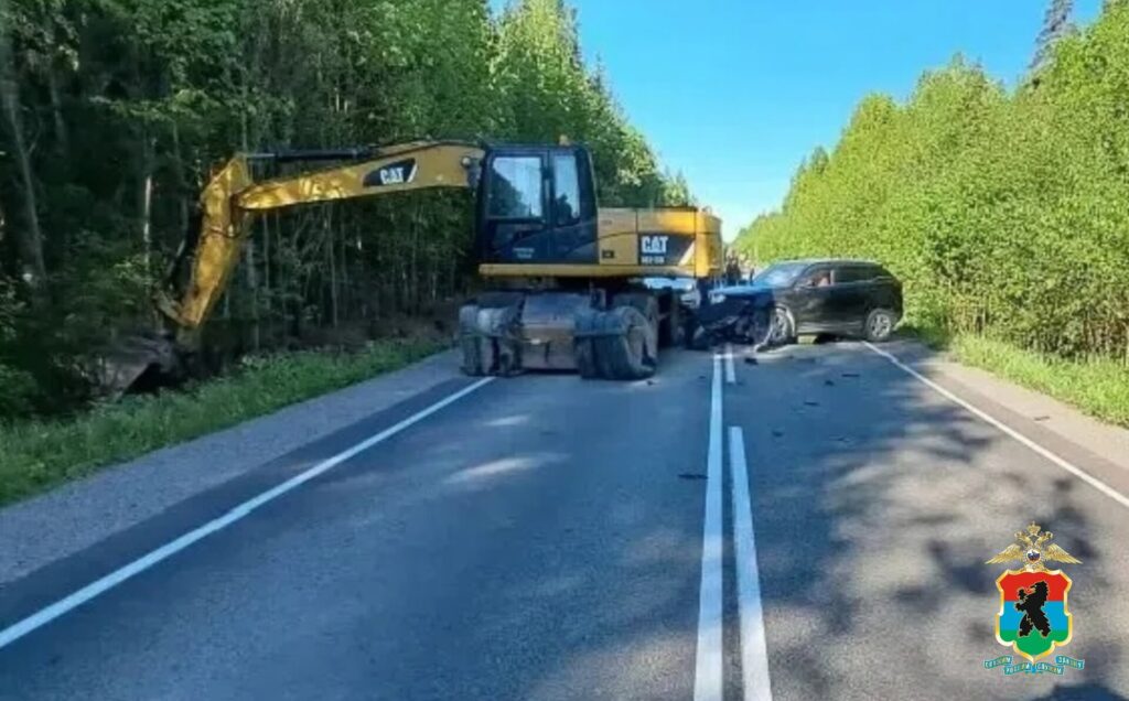 Женщина погибла в аварии с экскаватором в Карелии