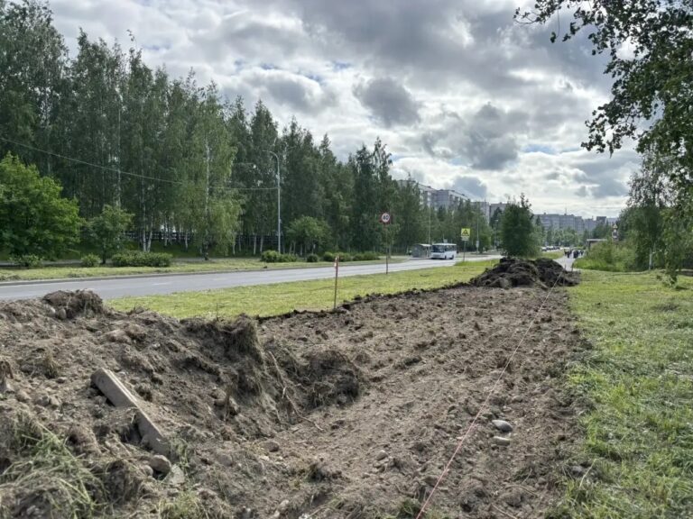 Новая пешеходная дорожка появится в саду Памяти Героев