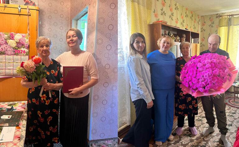 Бывшая узница войны из Карелии отметила 90-летие