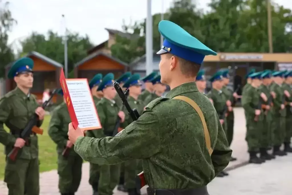 Новобранцы приняли присягу в Суоярви