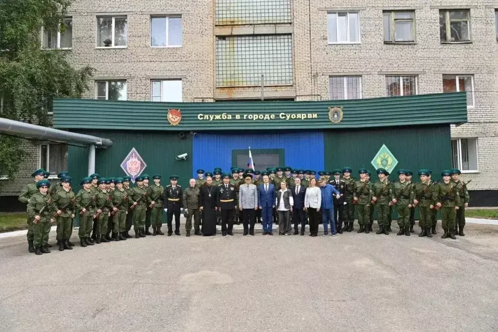Новобранцы приняли присягу в Суоярви