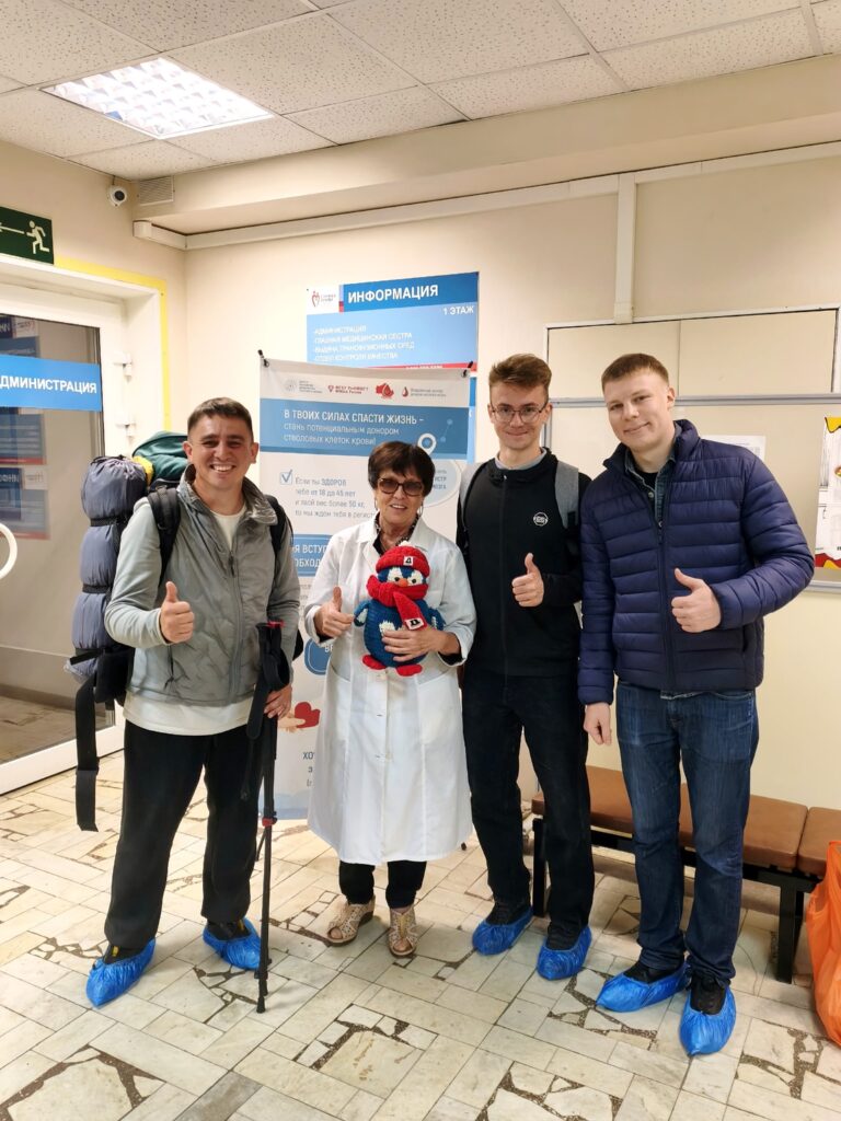 Путешественник из Книги рекордов России сдал кровь в Петрозаводске