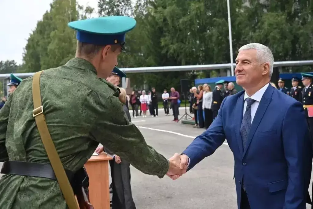Новобранцы приняли присягу в Суоярви