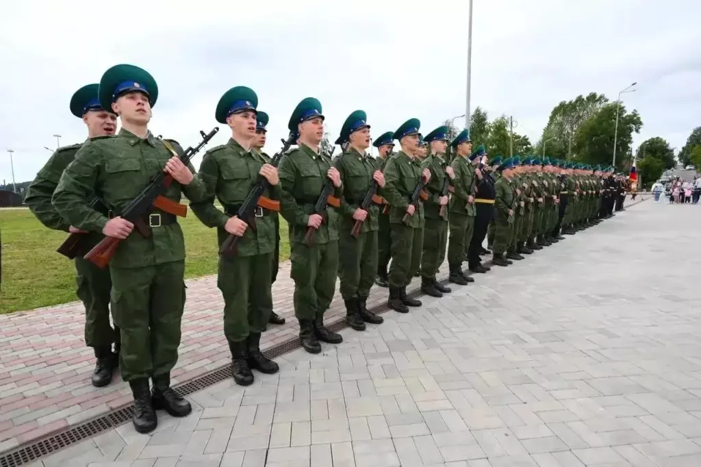 Новобранцы приняли присягу в Суоярви