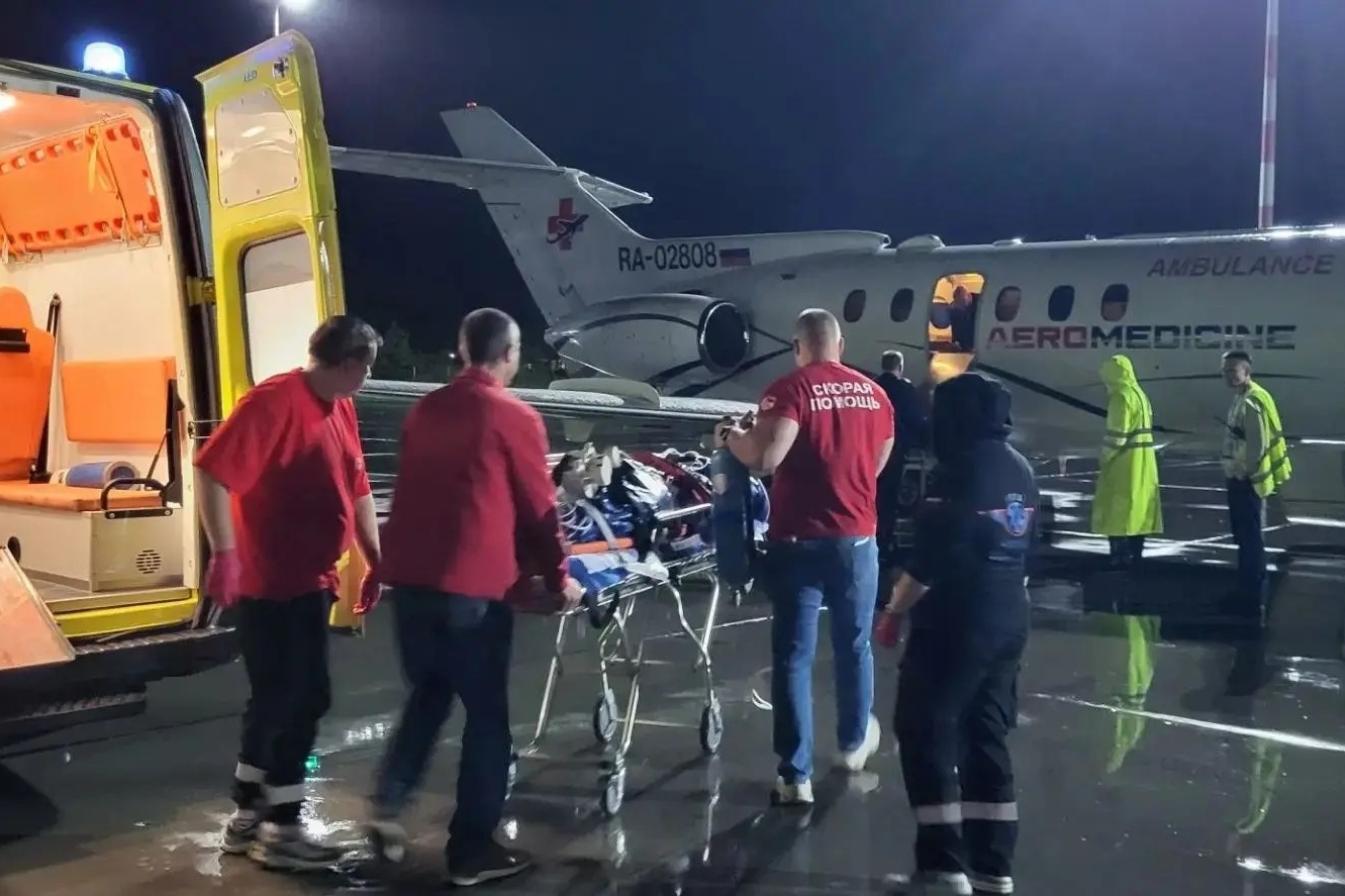 Мальчика с серьезными ожогами доставили из Карелии в Санкт-Петербург