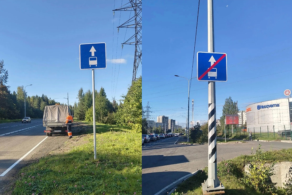 Отдельная полоса для автобусов и троллейбусов появилась в Петрозаводске