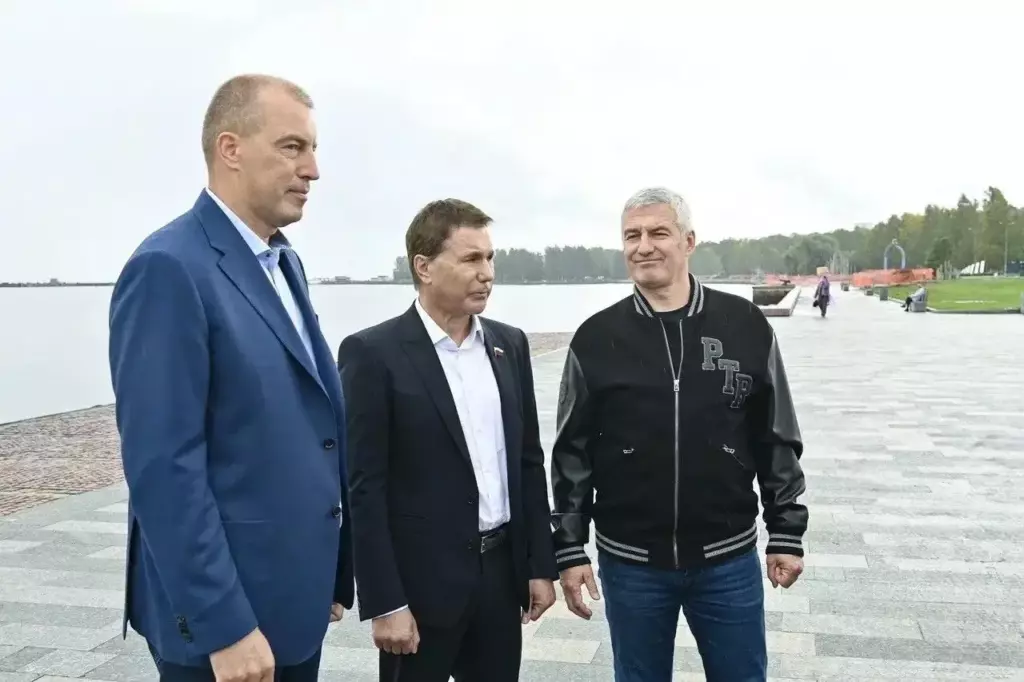 Завершены основные работы по обновлению набережной в Петрозаводске