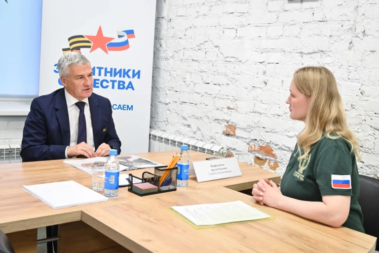 Глава Карелии встретился с семьями участников СВО