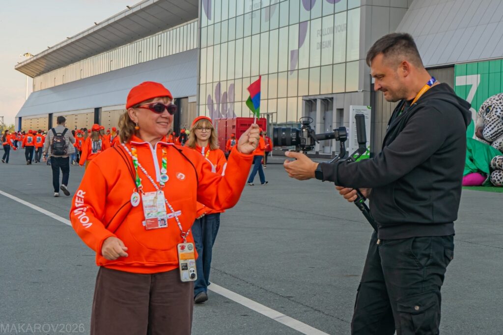 Волонтеры Карелии помогают на международном фестивале молодежи