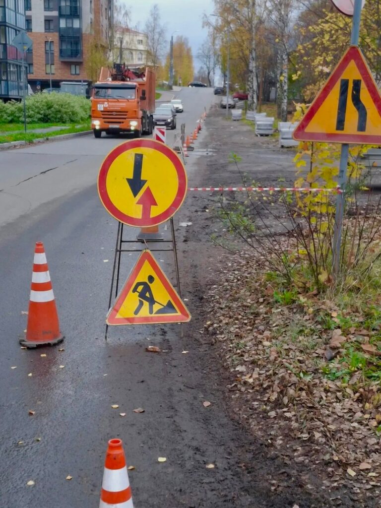 Тротуары появились на восьми улицах Петрозаводска